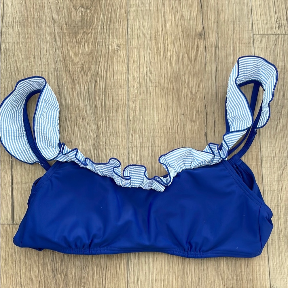 Blue Ruffle Bikini Set - Picture 6 of 6